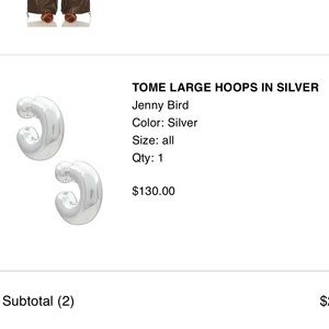 Jenny Bird hoops, obsessed.